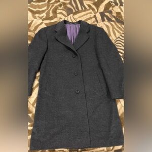 NWOT Classic Cashmere Gray Men’s Coat